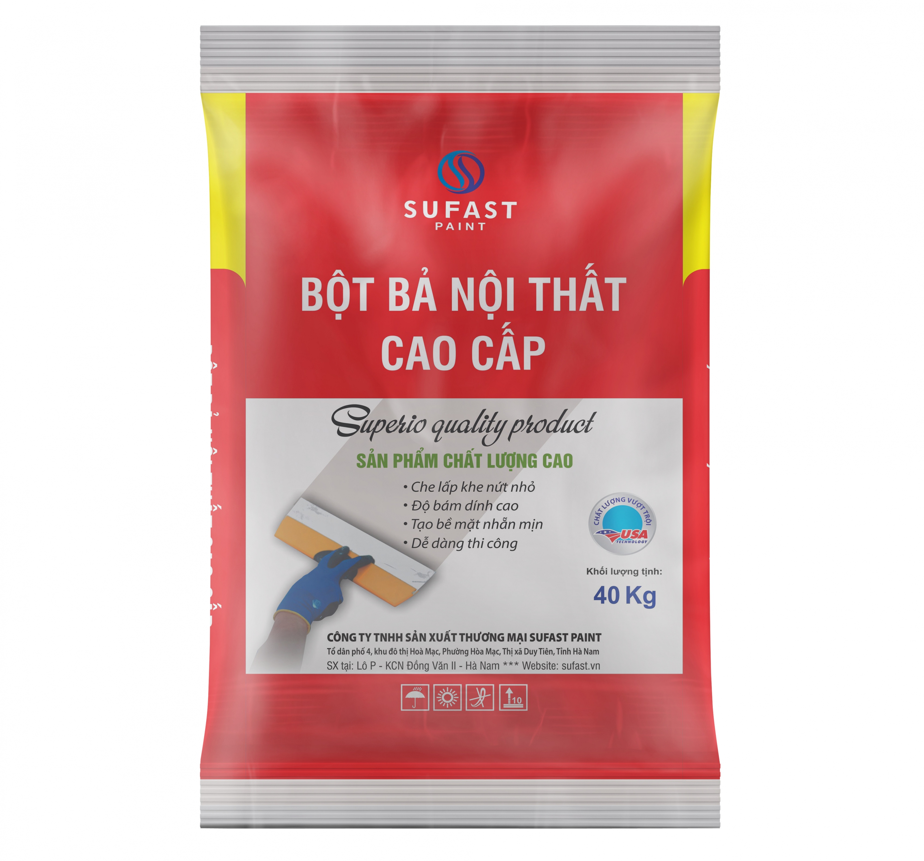 Bột bả nội thất cao cấp