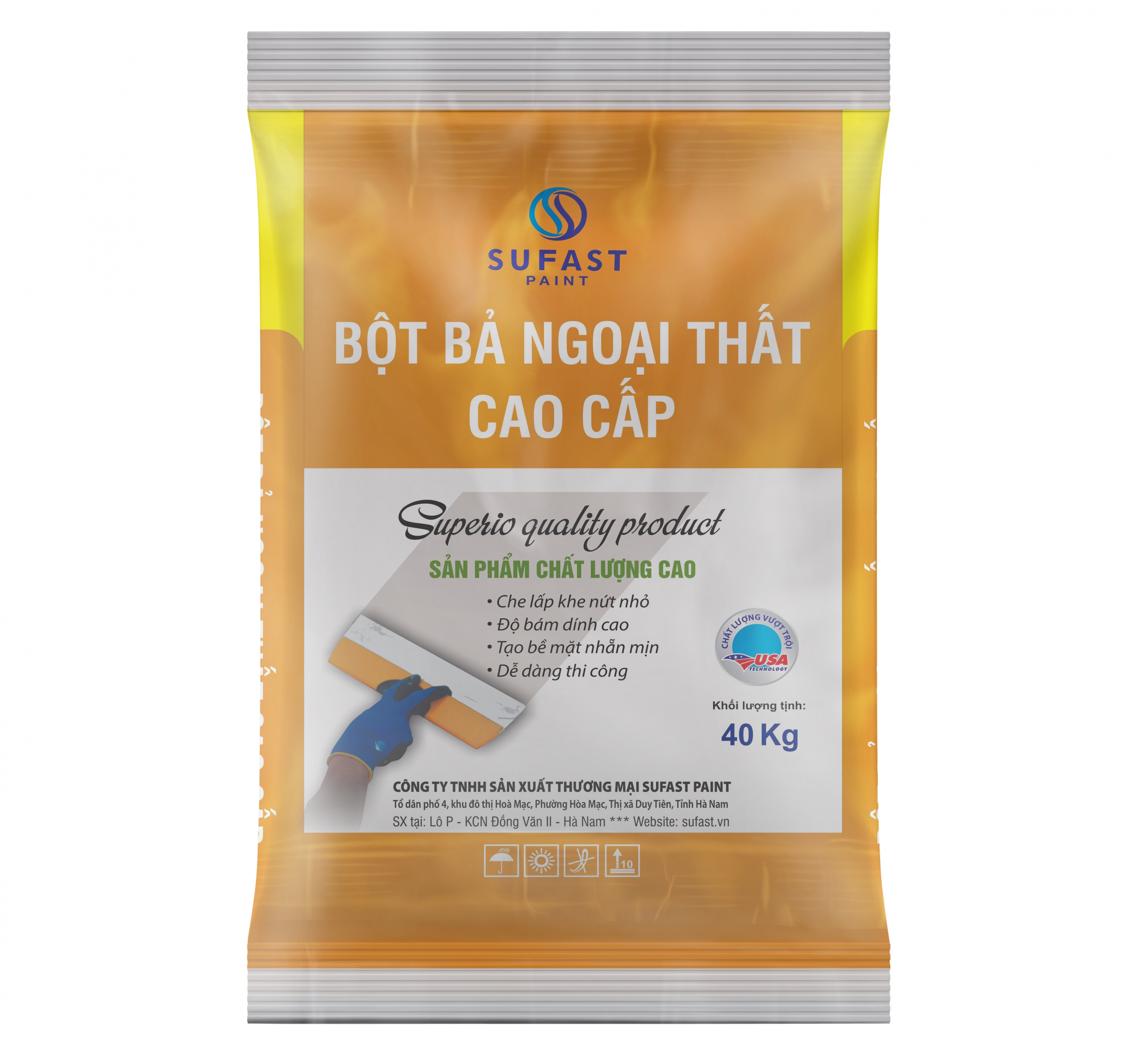 Bột bả ngoại thất cao cấp