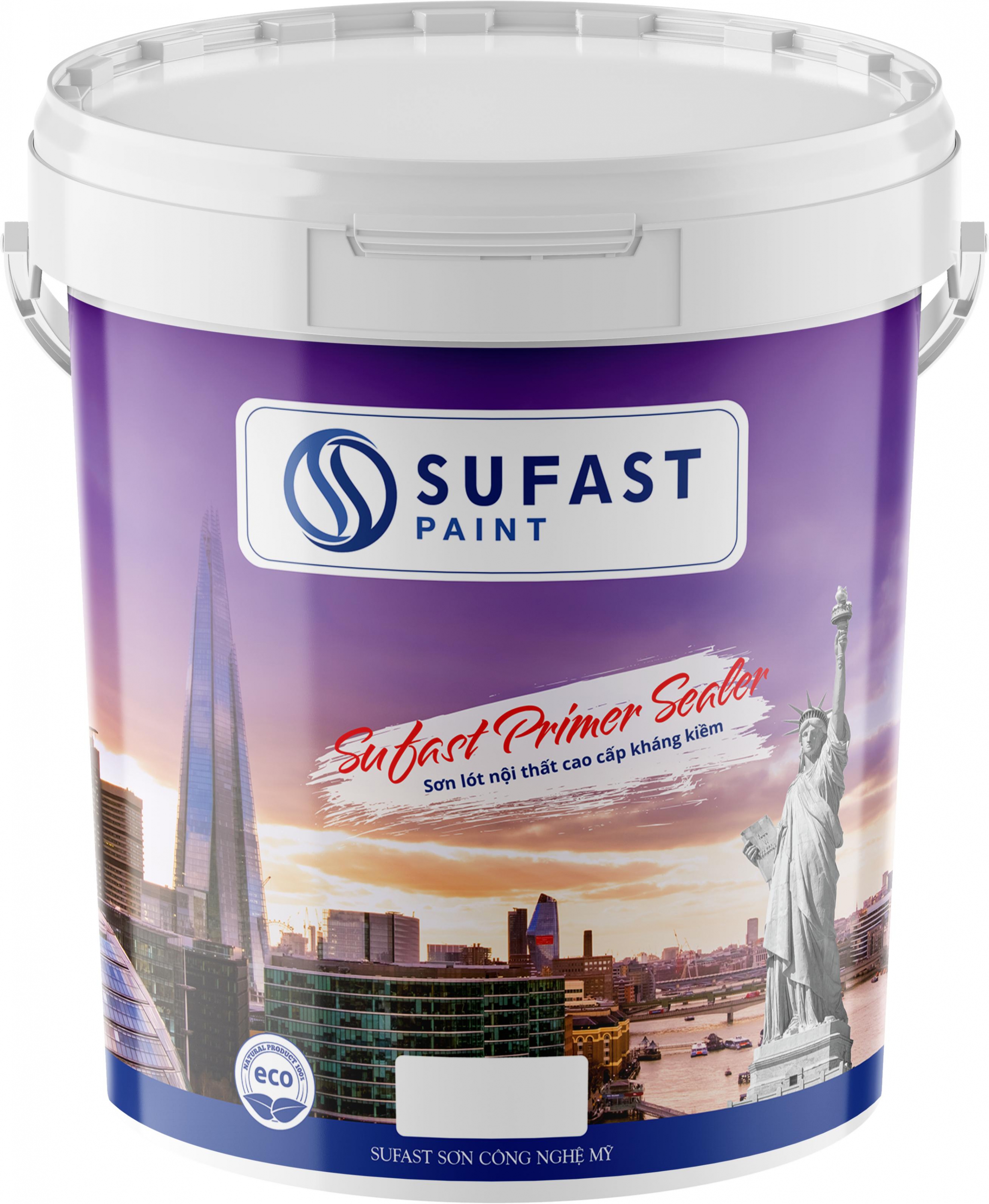 Sufast Primer Sealer - Sơn lót nội thất cao cấp kháng kiềm