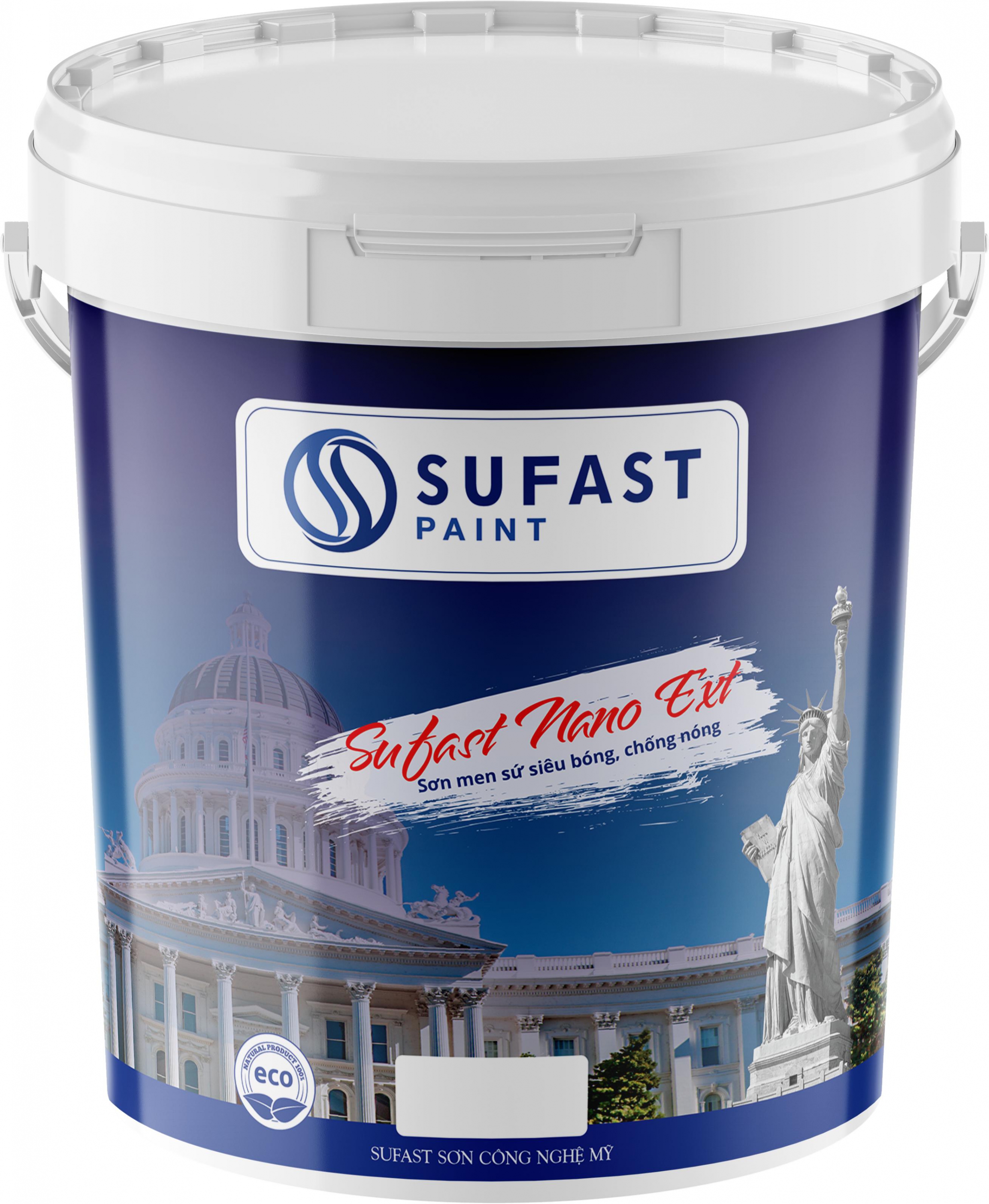Sufast Nano Ext - Sơn men sứ siêu bóng, chống nóng