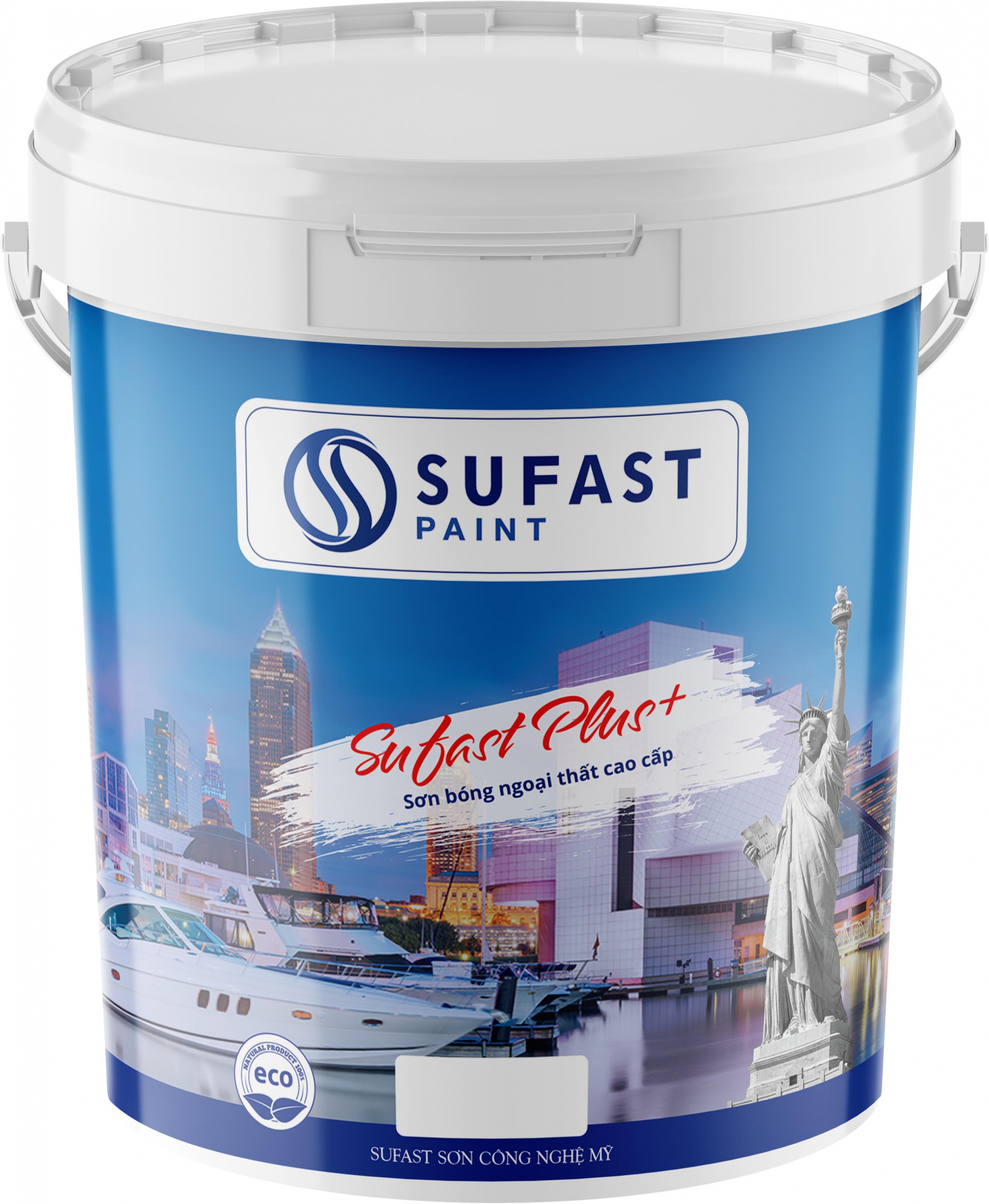 Sufast Plus + - Sơn bóng ngoại thất cao cấp