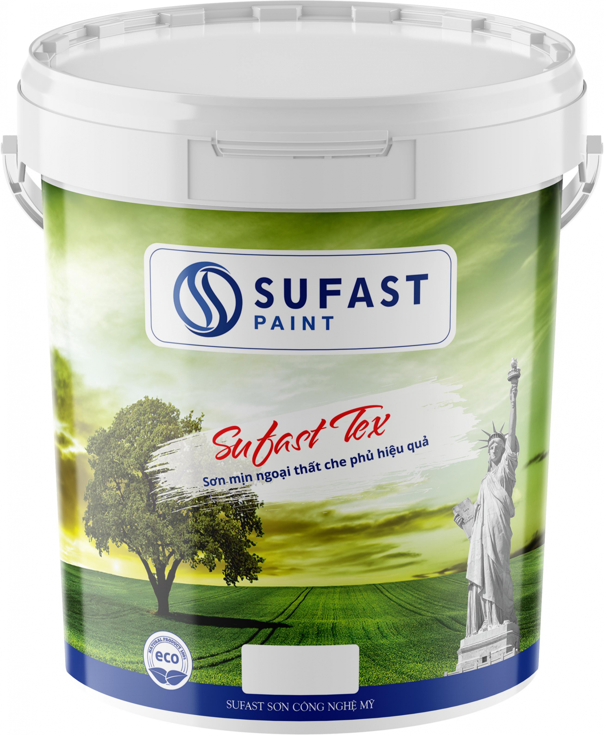 Sufast Tex - Sơn mịn ngoại thất che phủ hiệu quả