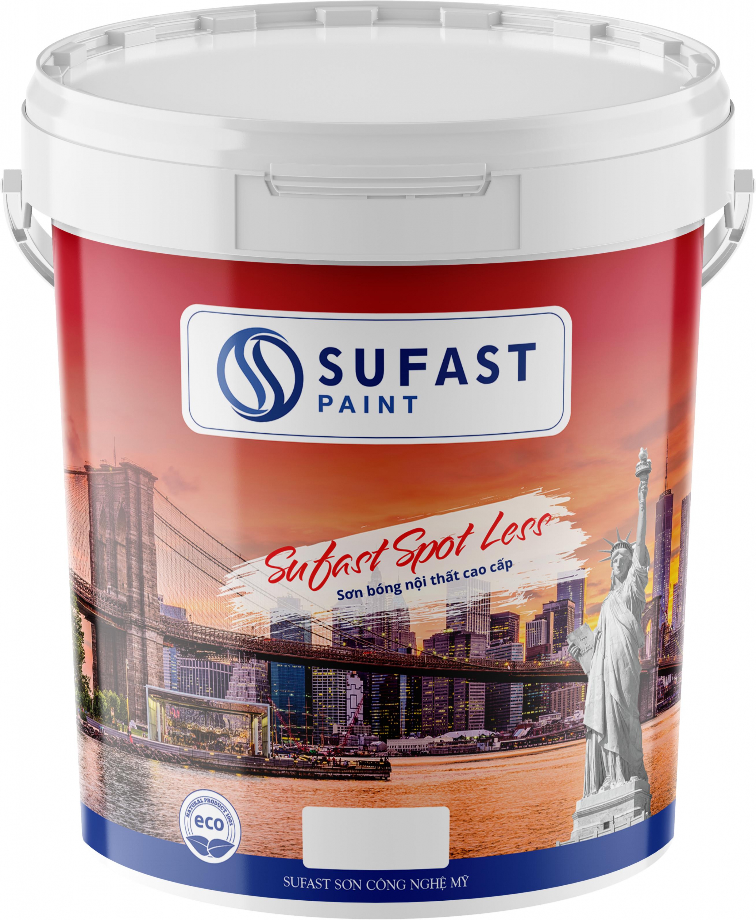 Sufast Spot Less - Sơn bóng nội thất cao cấp